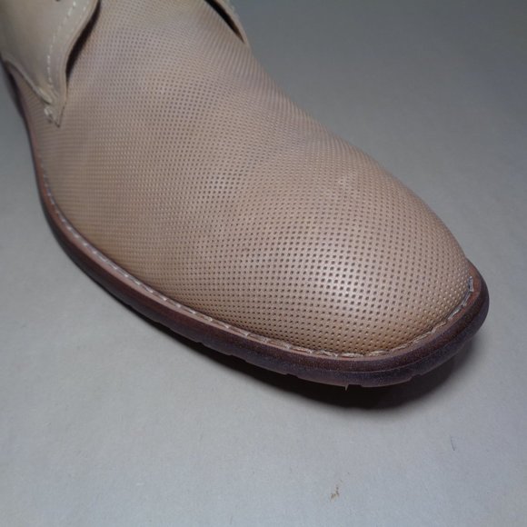 Steve Madden Size 11.5 M EBNERR Tan Leather Oxfords New Men\'s Shoes main image 13